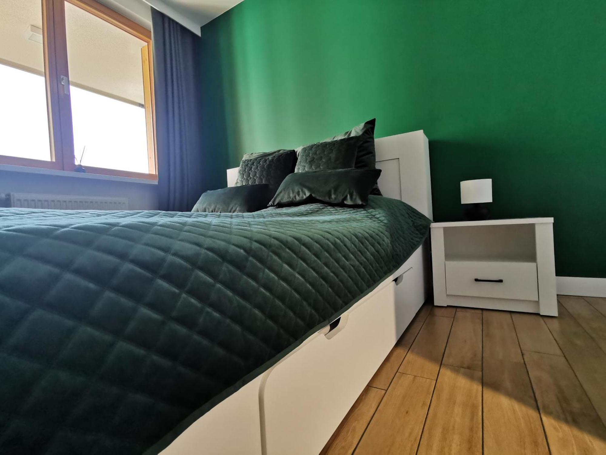 Wola Blue Modern Apartment Варшава Екстер'єр фото